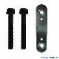 Reparaturset Flipperbein Basic, schwarz