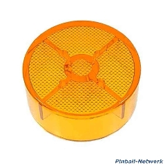 Ball Saver Cap orange transparent