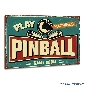 Blechschild Pinball Machines Game Room, Design 3 Blechschild Pinball Machines Game Room, Design 3