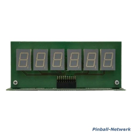 Display-Set 5 x 6 stellig numerisch