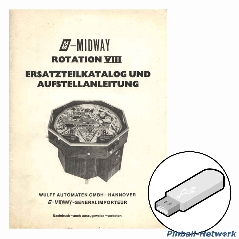 Rotation VIII Ersatzteilkatalog und Aufstellanleitung