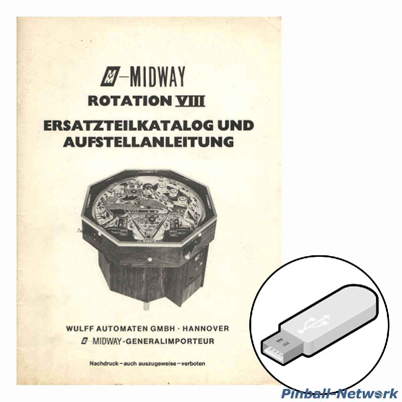 Rotation VIII Ersatzteilkatalog und Aufstellanleitung