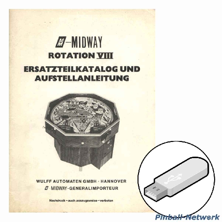 Rotation VIII Ersatzteilkatalog und Aufstellanleitung