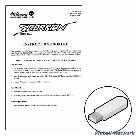 Scorpion Instruction Booklet