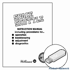 Space Shuttle Williams Instruction Manual
