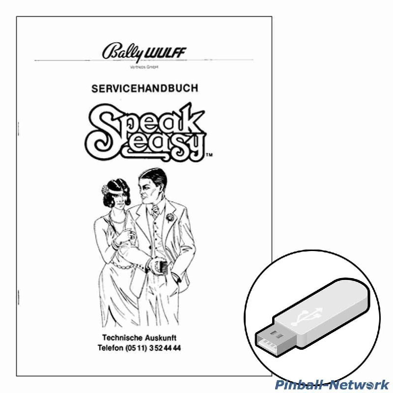Speakeasy Bally Servicehandbuch