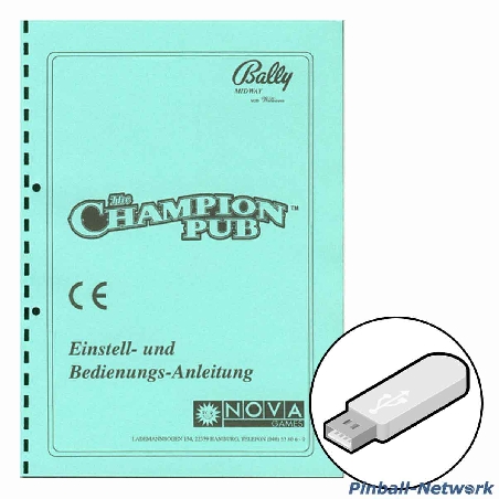The Champion Pub Einstell- und Bedienungs-Anleitung