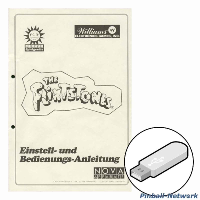 The Flintstones Einstell- und Bedienungs-Anleitung
