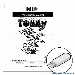The Who's Tommy Pinball Wizard Operations Manual