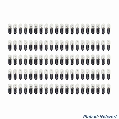 #44 Flipperlampe mit Bajonettsockel, 100er Pack