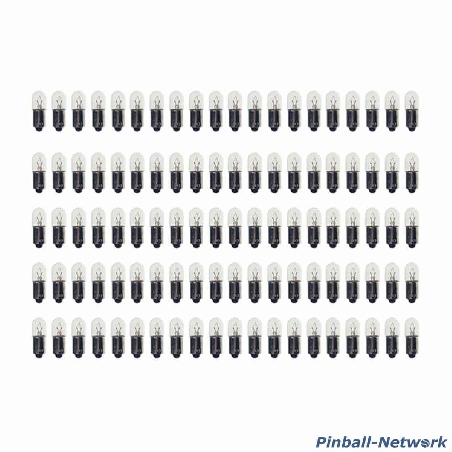 #44 Flipperlampe mit Bajonettsockel, 100er Pack