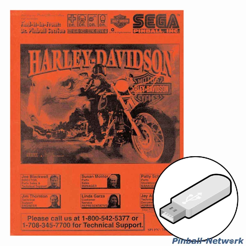 Harley-Davidson Sega Operations Manual
