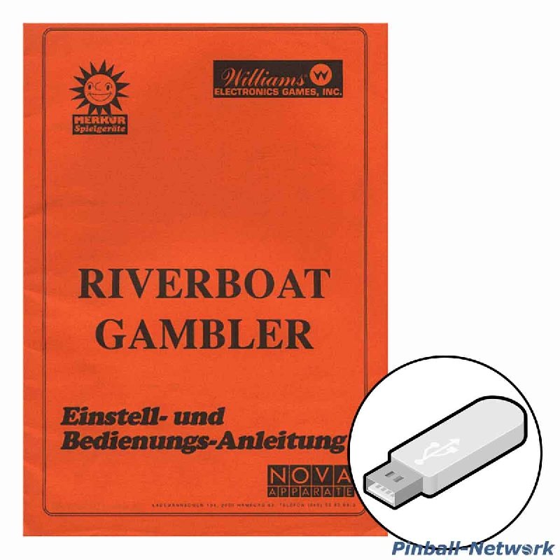 Riverboat Gambler Einstell- und Bedienungs-Anleitung