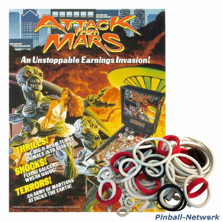 Attack From Mars Gummisortiment